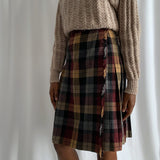 Vintage plaid skirt