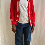 Vintage red cardigan - Harry Rosen