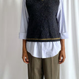 Wool sweater vest