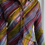 Vintage multicolor blouse