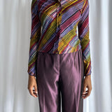 Vintage multicolor blouse