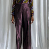 Dark purple pants