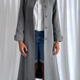 Vintage trench coat in grey