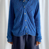 Blue sweater/cardigan