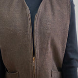 Vintage wool vest, Size L