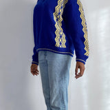 Royal blue vintage polo sweater Size M/L